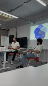 Isac Bernardo e Lucas Judá, designers do ÍRIS